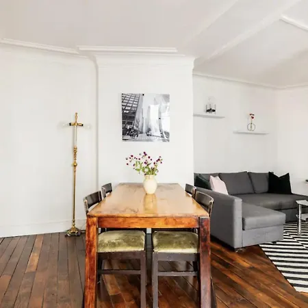 Apartamento Spacious Bright In Montmartre París